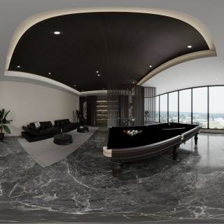 意式娱乐区全景