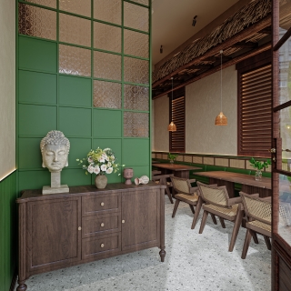 泰式创意料理117_一层用餐区1-002