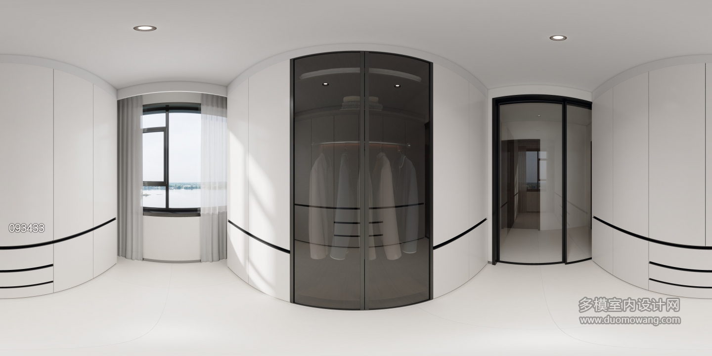 现代衣帽间