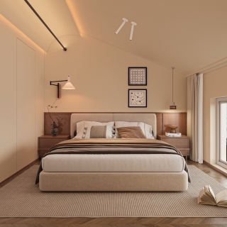 现代卧室