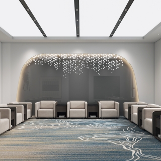 现代办公接待室