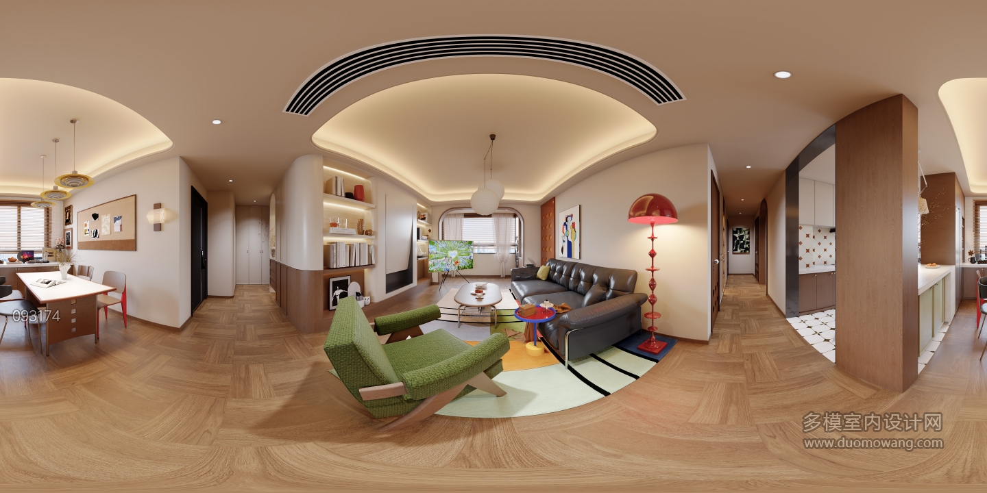 中古包豪斯客厅_客厅全景