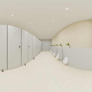 现代-公共卫生间