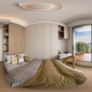 现代二楼榻榻米卧