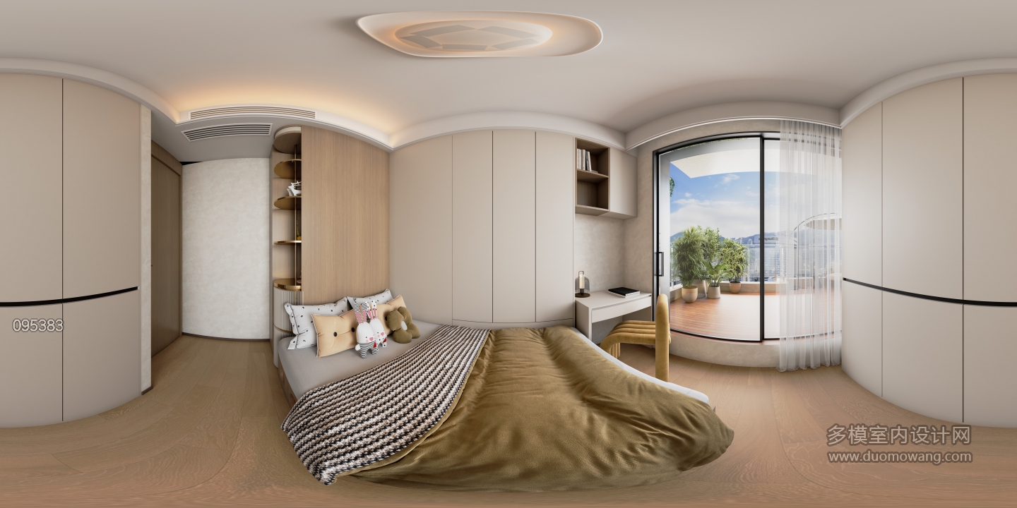 现代二楼榻榻米卧