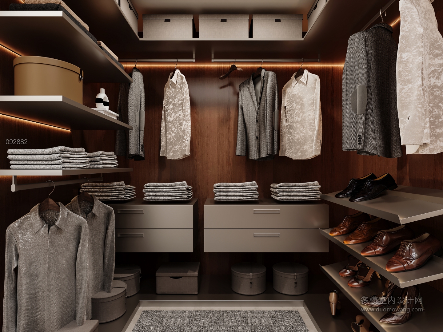 中古工业衣帽间