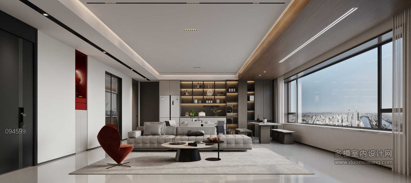 现代沙发背景特性