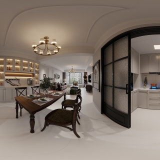 美式全景-餐厅