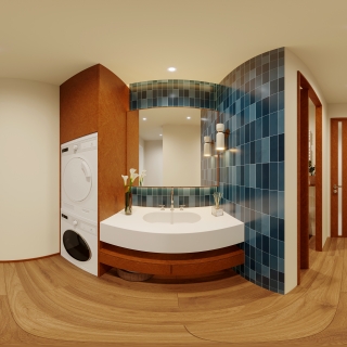 日式卫生间全景