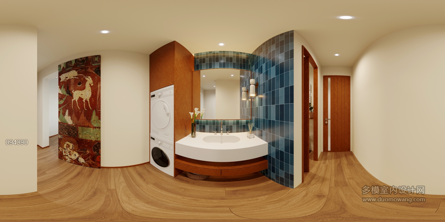 日式卫生间全景