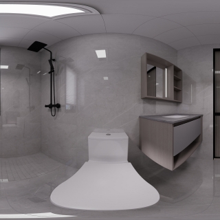 新中式二楼卫生间