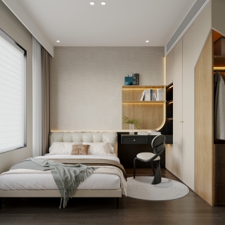 现代中古一层北次卧