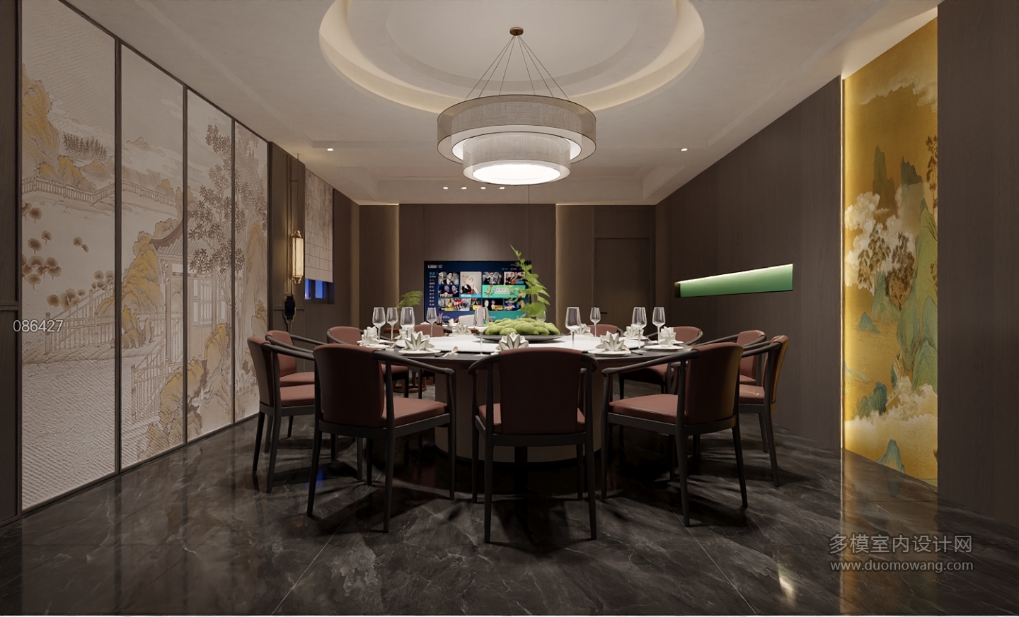 新中式三楼大包间2