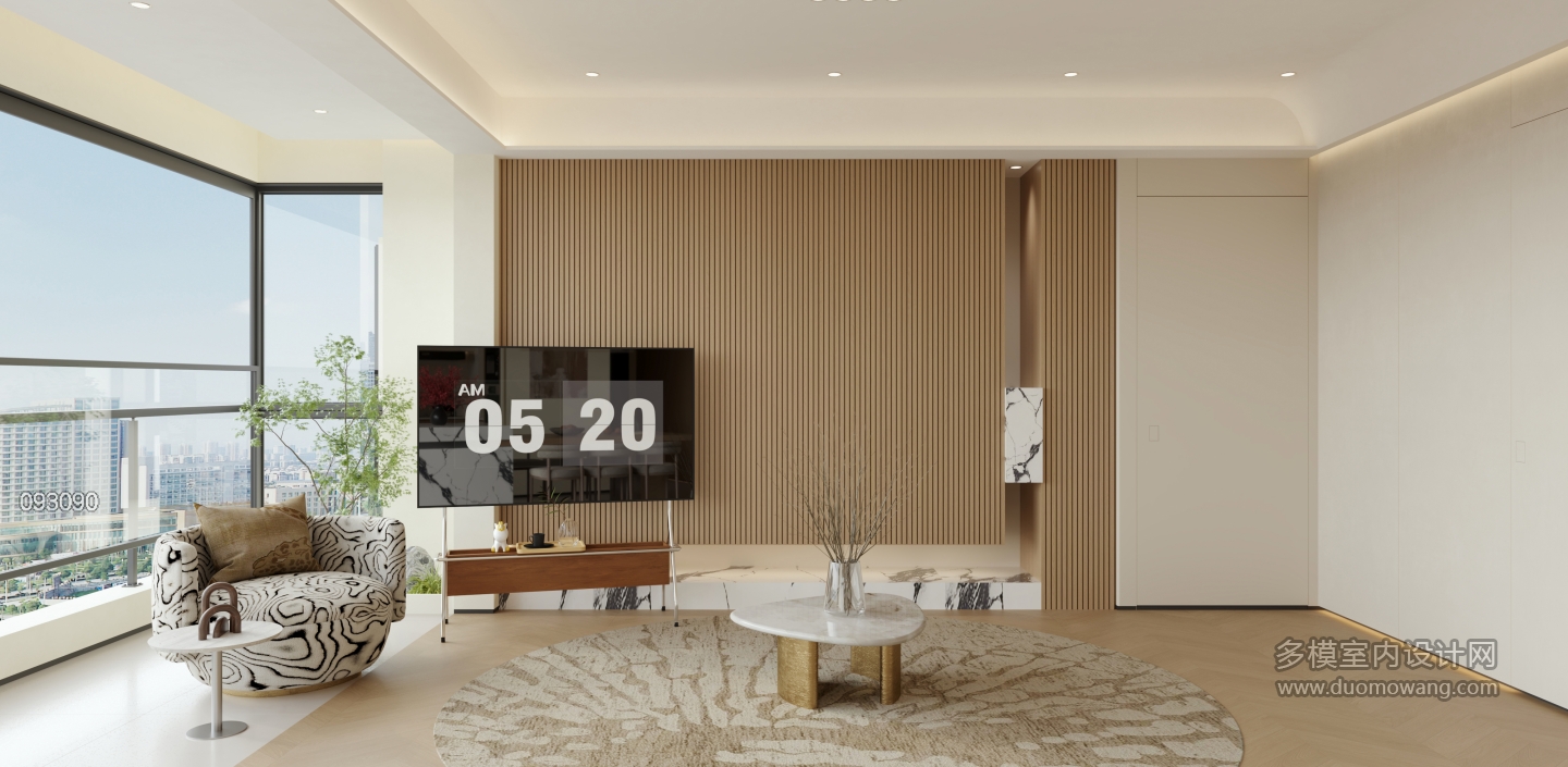 现代 客餐厅 单张2