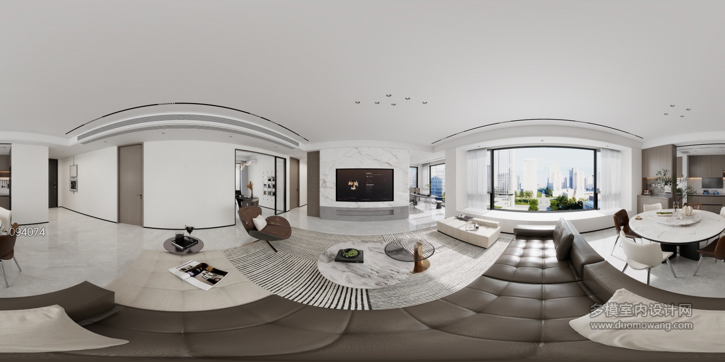 现代简约-客餐厅