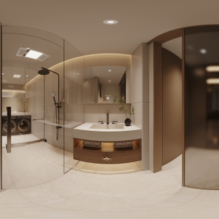 宋式一楼主卫全景