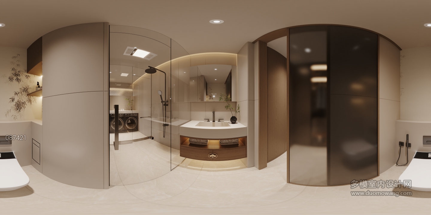 宋式一楼主卫全景