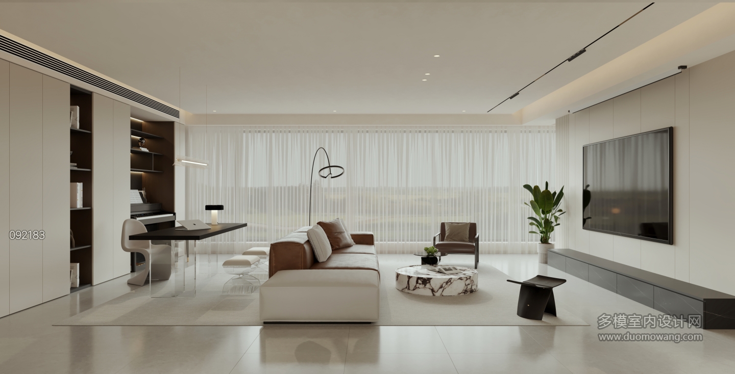 现代 客餐厅 单张4 新