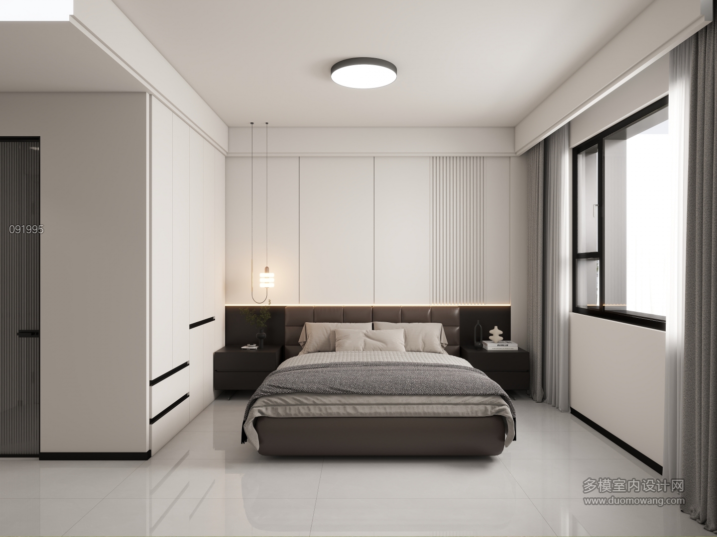 现代卧室2