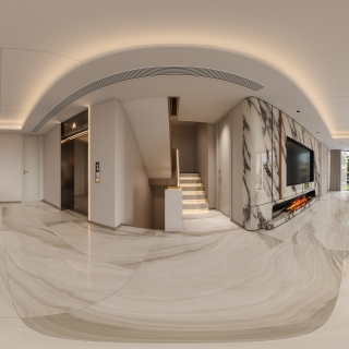 法式 一层 客厅 1