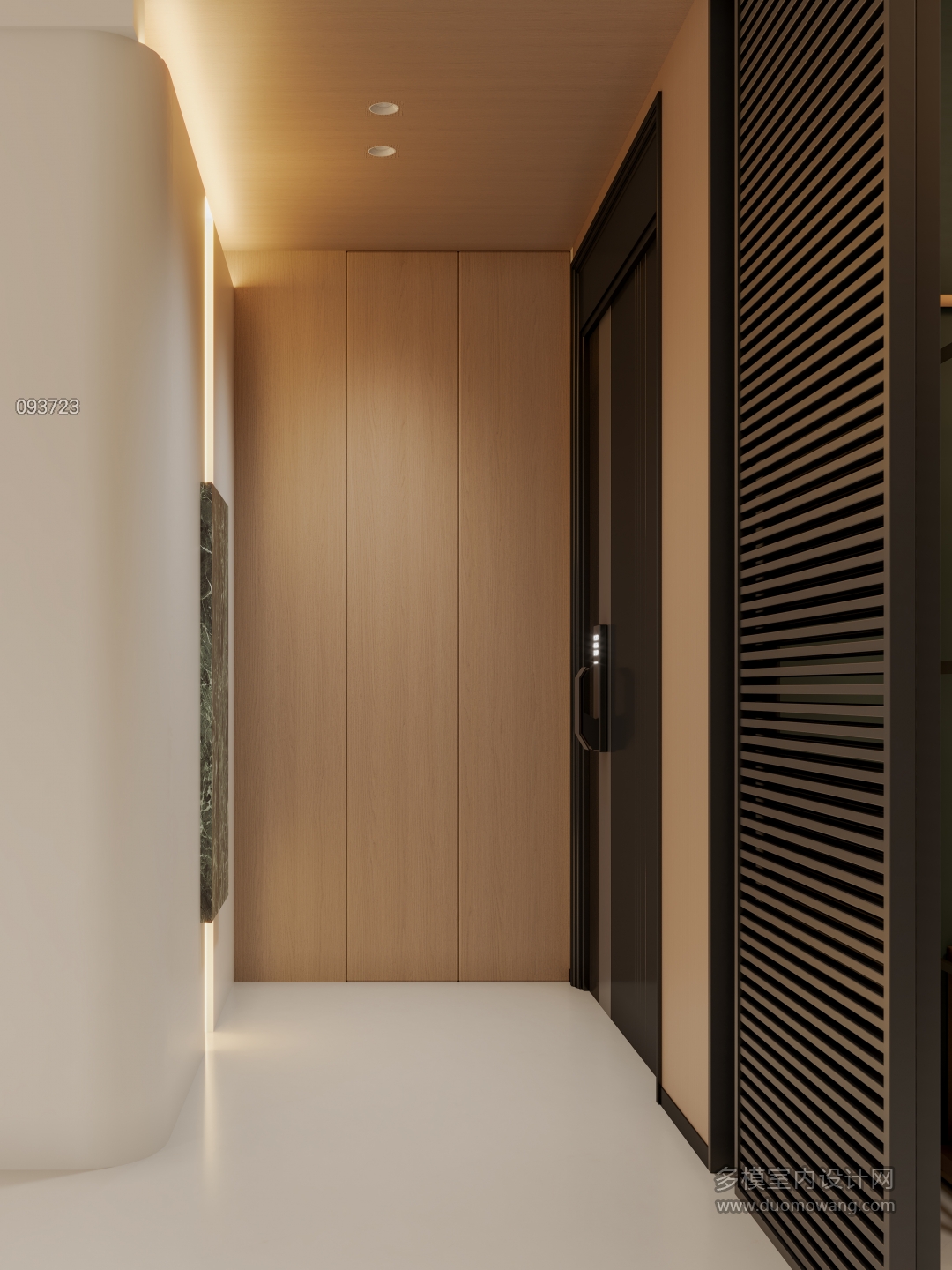 现代负一楼门厅