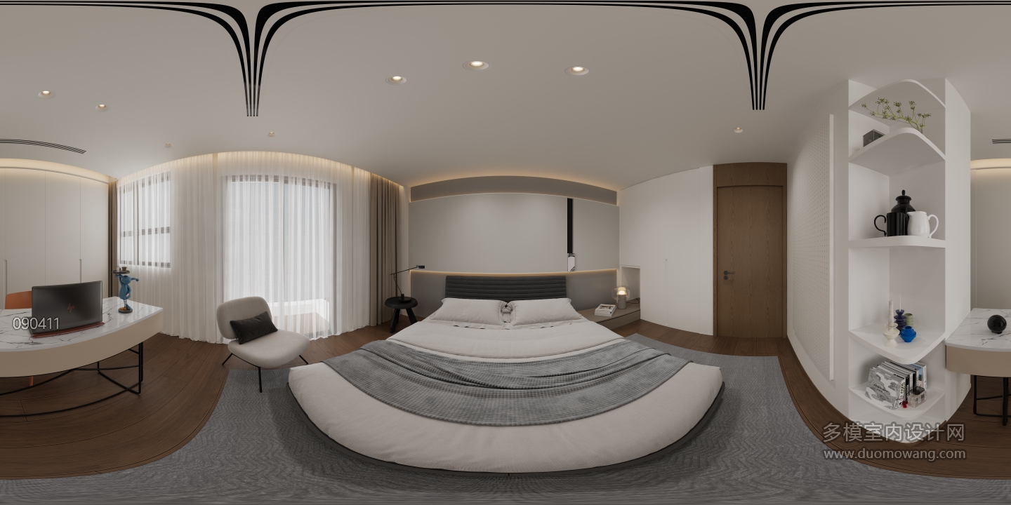 二层男孩房全景