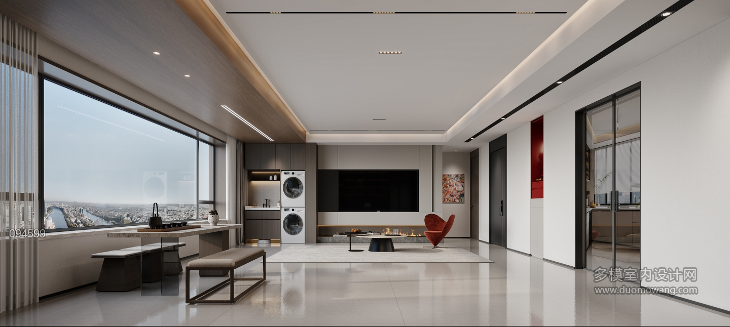 现代电视背景特写