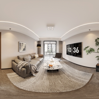 1现代客餐厅全景