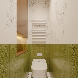 法式中古卫生间