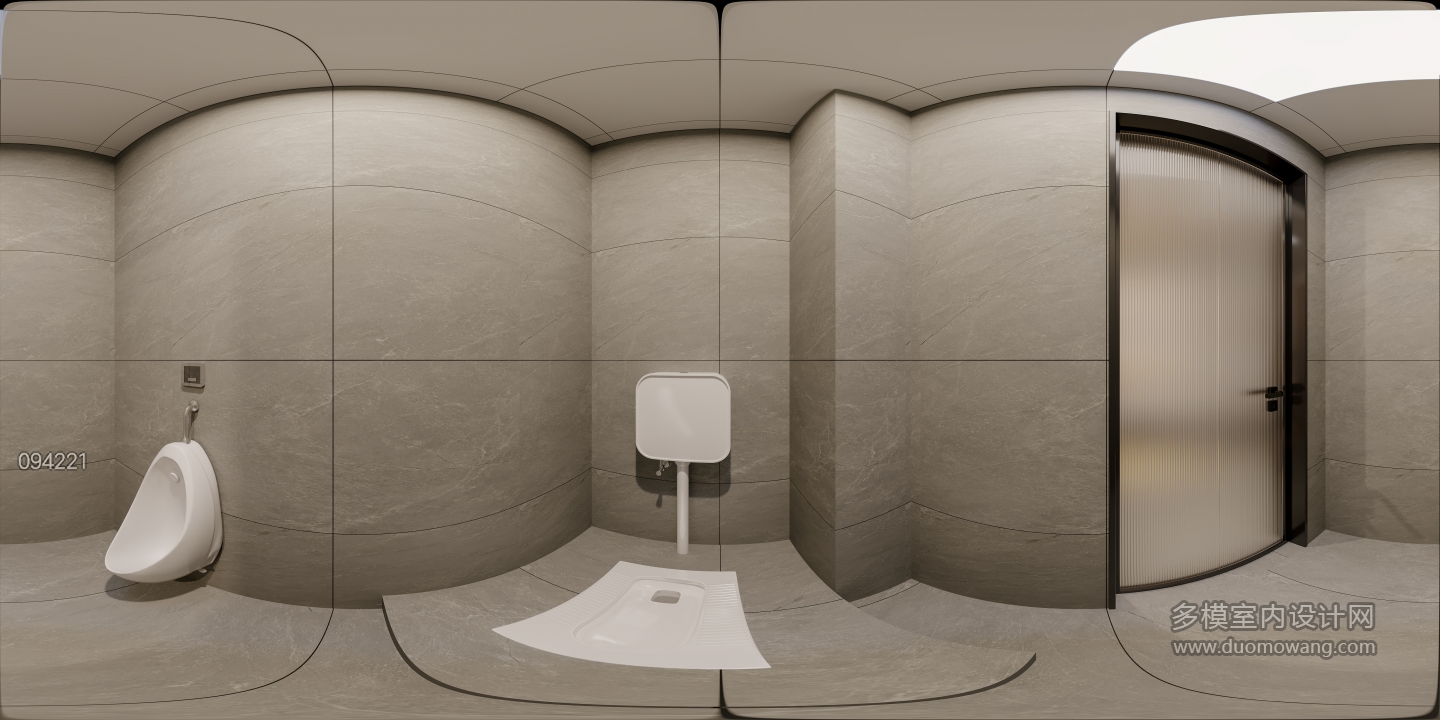 现代单人卫生间