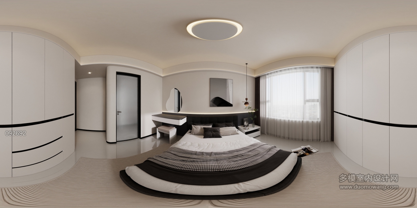 现代卧室3
