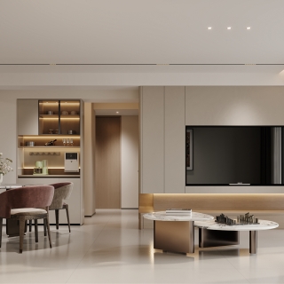 现代电视背景特写