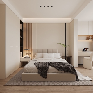 现代一楼卧室2单张