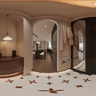 法式中古风玄关