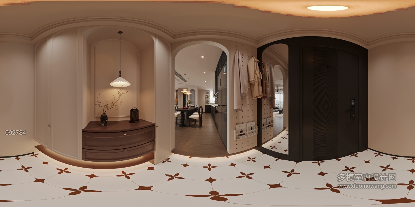 法式中古风玄关