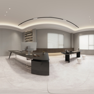 现代办公一楼办公室全景