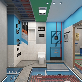 现代 卫生间工艺01