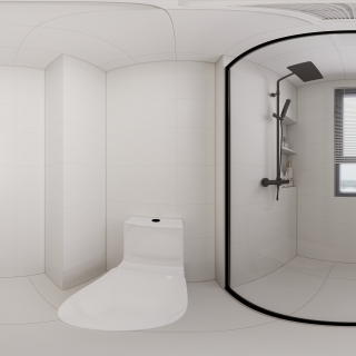 原木风 -卫生间