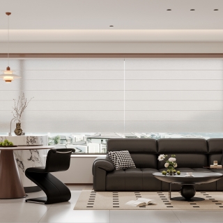 现代中古风客餐厅特写