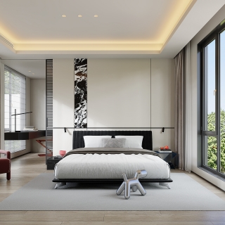 现代四楼主卧