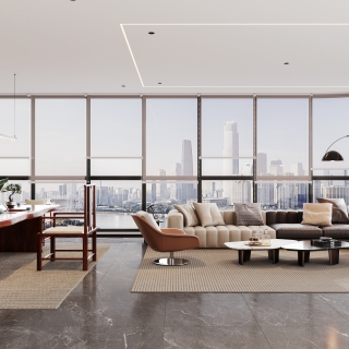 3现代办公室单张