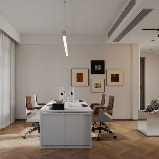 现代办公室办公区