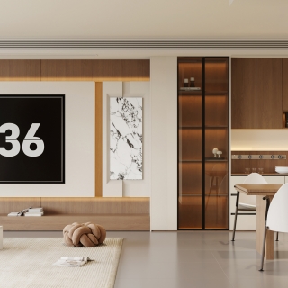 3现代中古风电视面