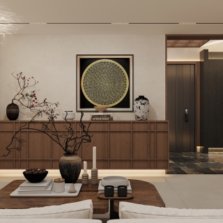 负二层客厅视角2