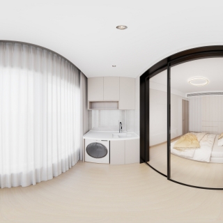 现代-老人房阳台