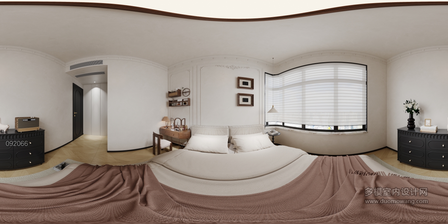 法式主卧全景