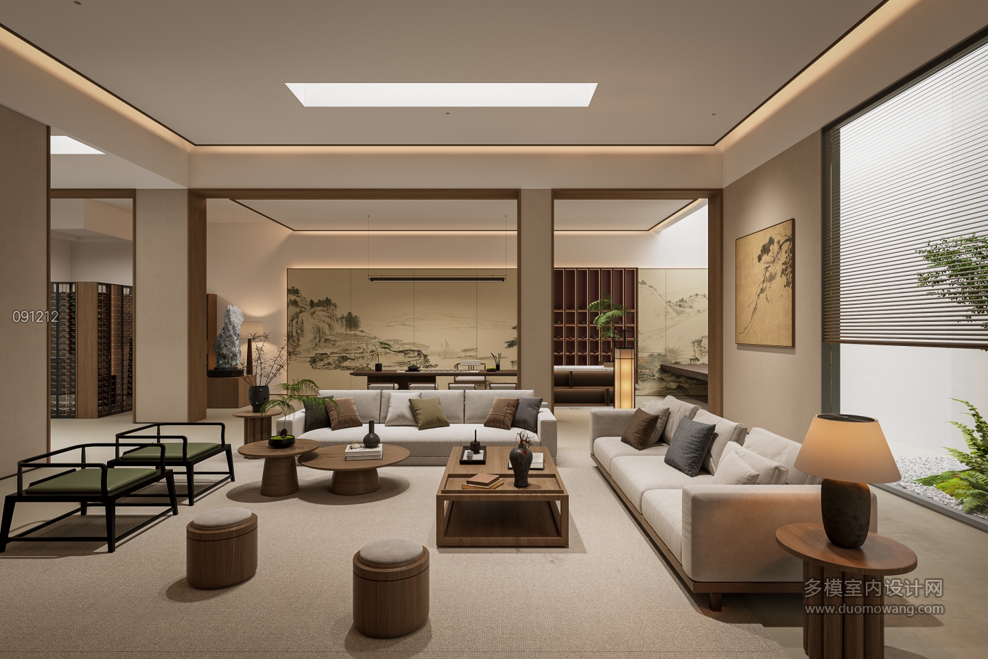 新中式地下室 (10)