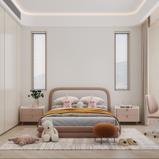 现代小女儿房特写