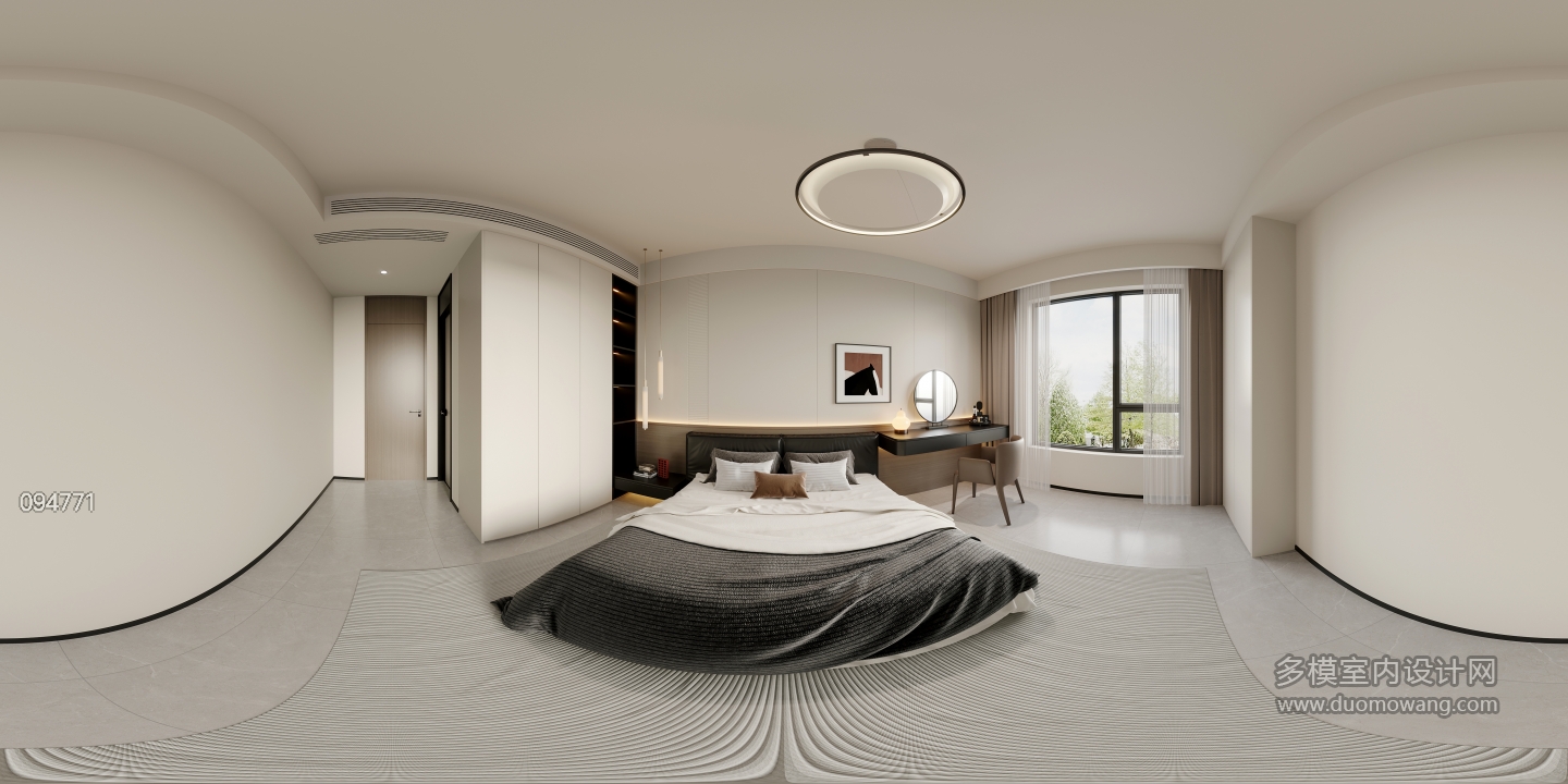意式一层主卧全景