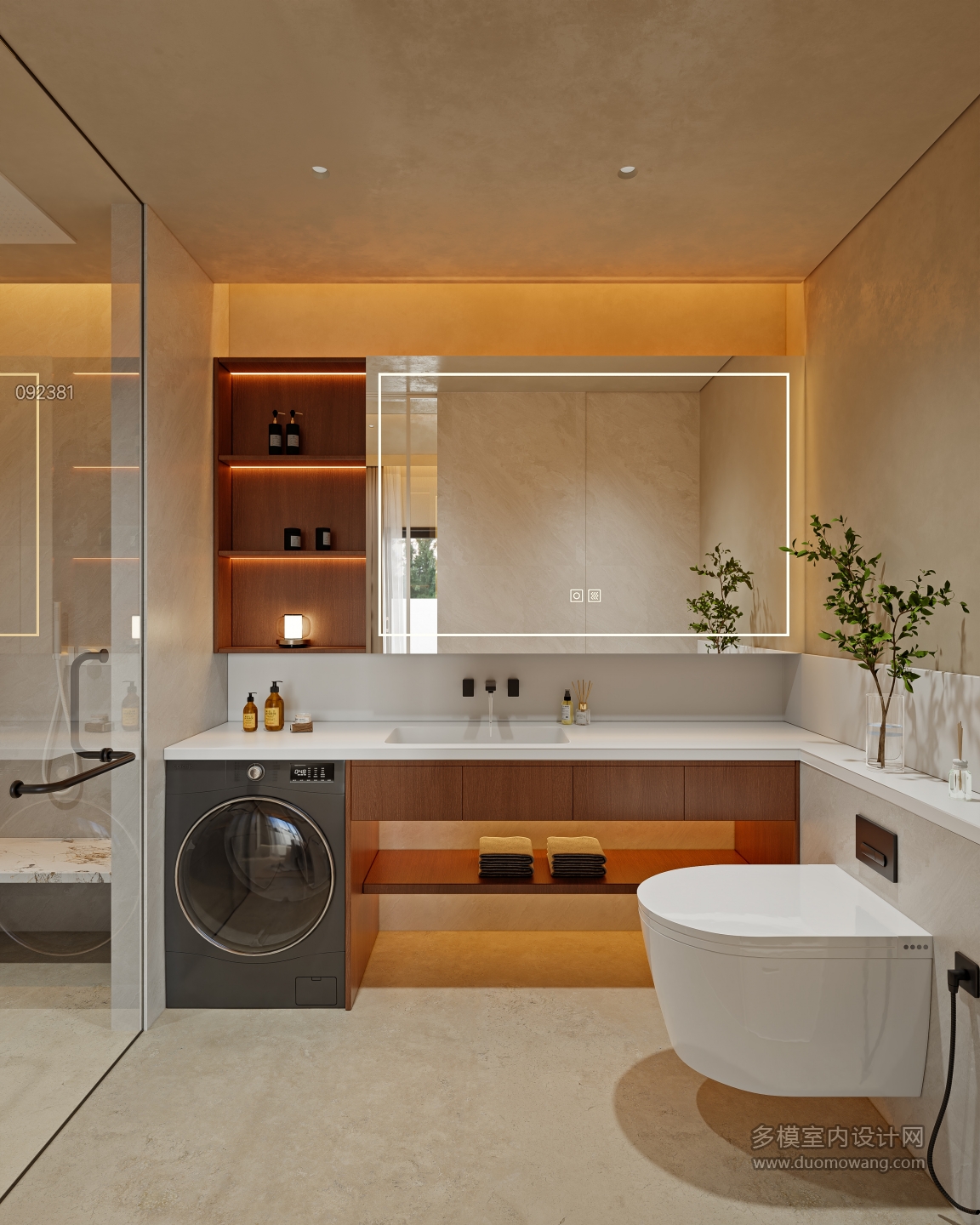 甘露山一层_一层老人房卫生间001